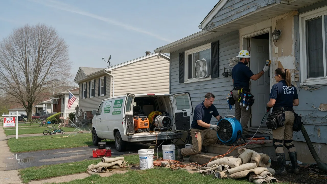 Flood Cleanup in Eskdale, WV near me